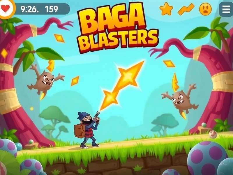 Baga Blasters Game Screenshot